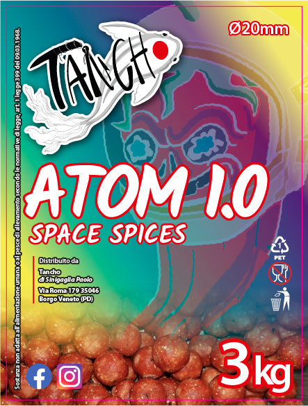 Atom 1.0 Space Spice - Boiles da Pastura Aromatiche per Carpe | Tanchobait